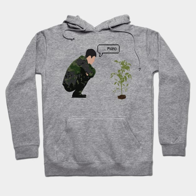 Crash Landing On You Tomato Cultivator Bess Hoodie by Bone Perez